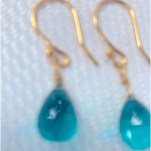 Semi precious blue jade from India